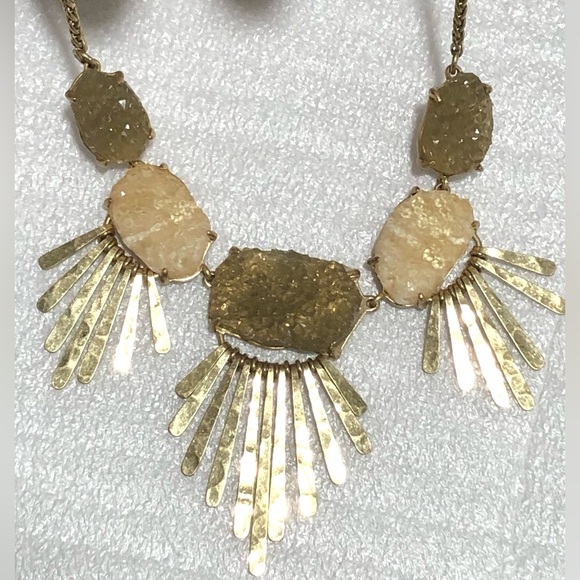 Lucky Brand Gold and Cream Necklace - Picture 2 of 8